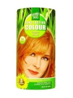   HennaPlus női tartós hajfesték, szőkés árnyalat, rézszőke (8.4) (Long Lasting Colour, Coper Blond)
