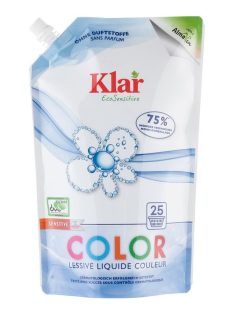   Klar Color Szenzitív folyékony mosószer színes ruhákhoz - 25 mosásra 1500 ml