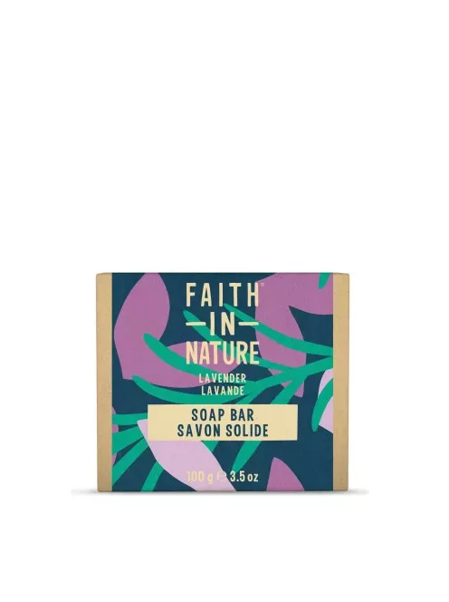 Faith In Nature Szilárd szappan, Levendula 100g