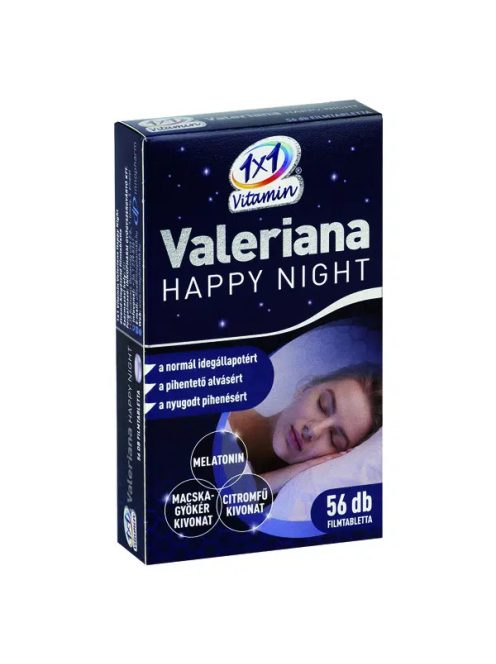 1x1 Valeriana Happy Night Tabletta 56 db