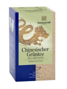   Sonnentor Bio Tea, Kínai zöld tea, filteres, adagolós 27 g