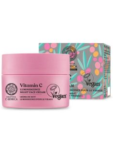   Natura Siberica Oblepikha C-Berrica Lumineszcencia Éjszakai arckrém C-vitaminnal 50ml
