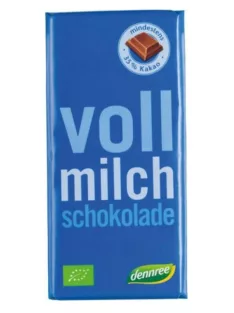 Dennree Bio Tejcsokoládé 100 g
