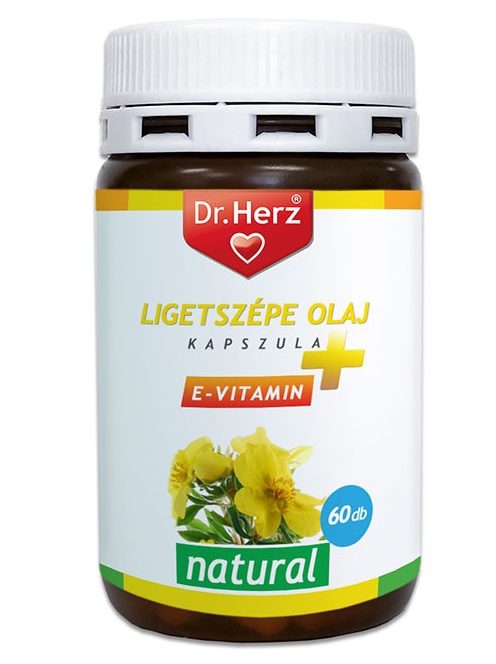 Dr. Herz Ligetszépe Olaj Kapszula+E Vitamin  60 db