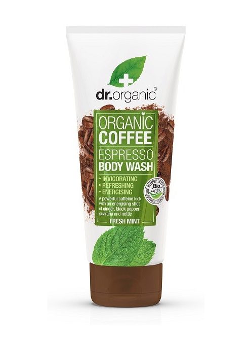 Dr. Organic Élénkítő Tusfürdő Bio Kávéval 200 ml