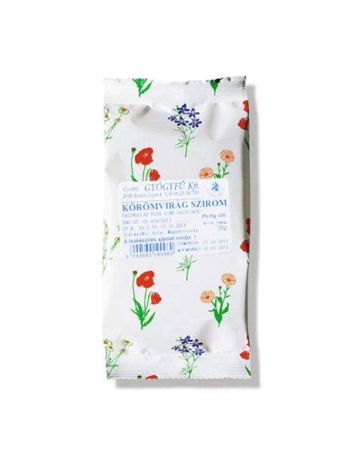 Gyógyfű körömvirág szirom tea 20 g