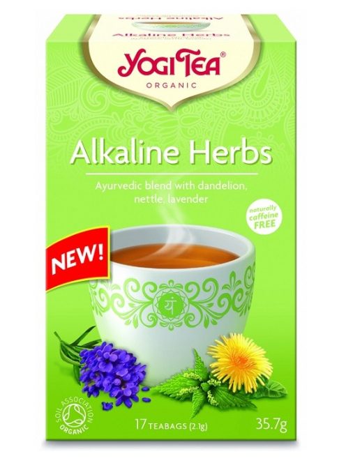 Yogi Bio tea Lúgosító gyógynövényes -filteres 17 db