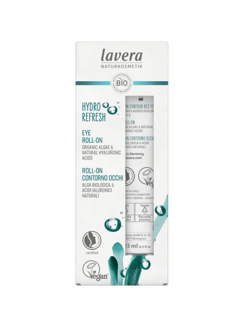 lavera Hydro Refresh szemkörnyékápoló 15ml VEGÁN 