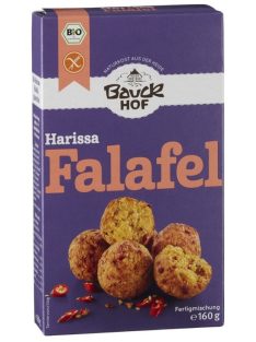 Bauckhof Bio Harissa Falafel gluténmentes 160 g 