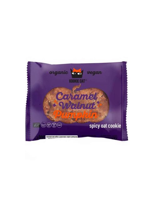 Kookie Cat zabkeksz sütőtök- karamellizált dió 50g 