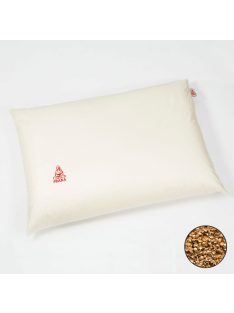   PRANA Párna Premium Bio köleshéj párna, 50x70 cm alvópárna közepes, 100% pamut belső huzattal (csak párna)