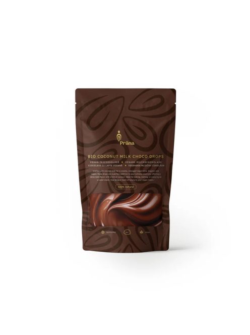 Prana Bio Csokoládé pasztilla kókusztej & kókuszcukor 250g 