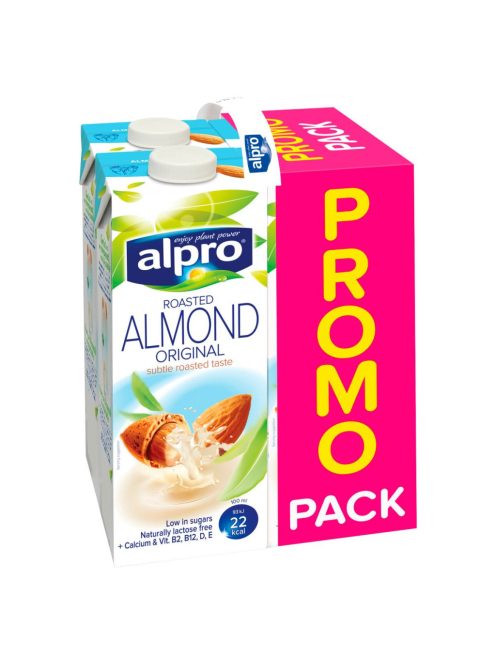 Alpro cukormentes pörkölt mandulaital 4x1000 ml