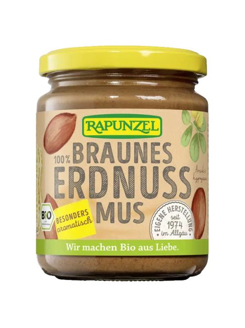 Rapunzel Barna földimogyoróvaj BIO 250g