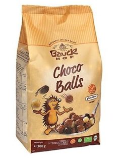   Bauckhof Bio müzlik, gluténmentes reggeli golyók, csoko-mix 300 g