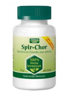 Zöldvér Spir-Chor Tabletta 100%-os 60+18 db