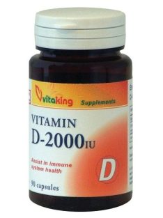   VitaKing Egyéb táplálék kiegszítők D-2000 vitamin kapszula (VK 953) 90 db