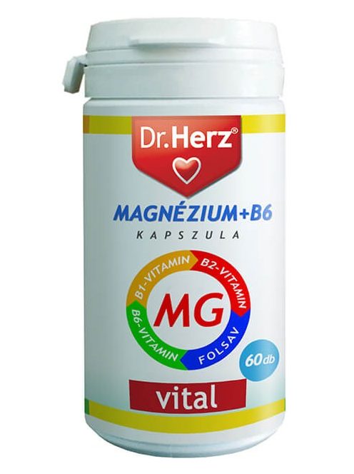 Dr. Herz Magnézium+B6 Kapszula 60 db