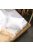 PRANA Pamut szatén fehér huzat 30x40 cm 100 g