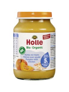 Holle Bio Sütőtök csirkhússal 190 g 