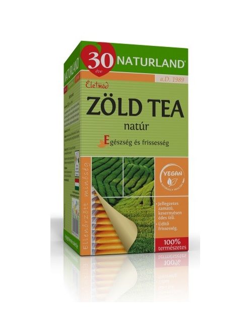 Naturland Zöld Tea Levendulavirággal 20 filter