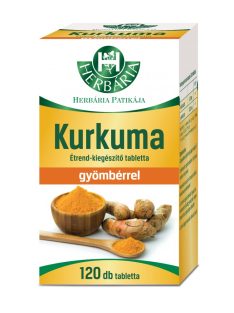Herbária Kurkuma Tabletta 120 db