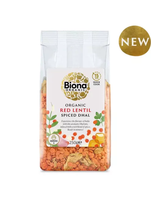 Biona BIO Fűszeres vörös lencse dhal 250g