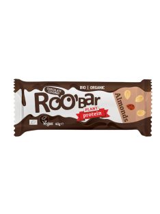 Roobar Bio Csokis Mandulás fehérjeszelet 40g 