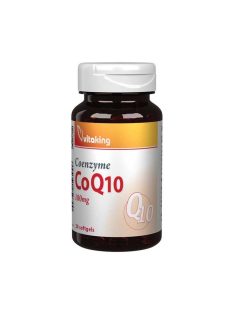  Vitaking Q10 Koenzim Kapszula 100 mg -- készlet erejéig, a termék lejárati ideje: 2024.10.30.