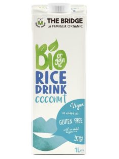   The Bridge Bio rizsital, Kókuszos rizsital 1000 ml -- készlet erejéig, a termék lejárati ideje: 2024.03.21.