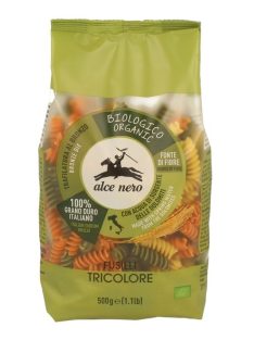 Alce Nero Bio Tészta Fusilli Tricolore 500 g
