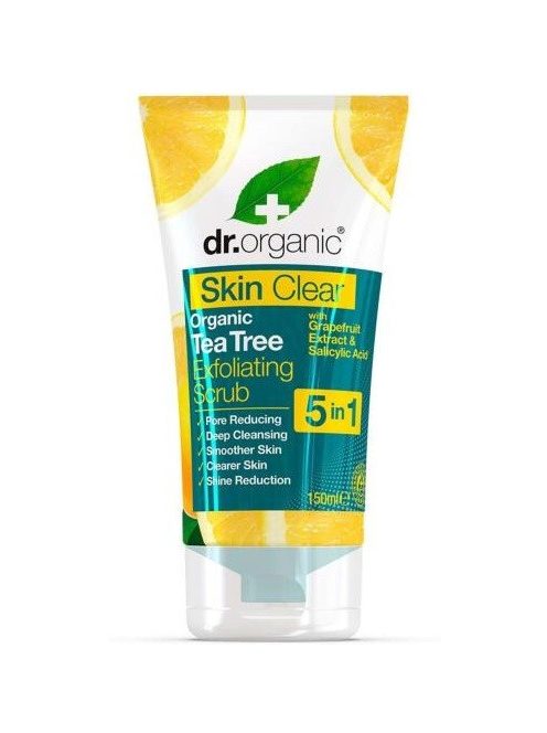 Dr. Organic Bio Skin Clear Hámlasztó bőrradír 5 az 1-ben 150 ml