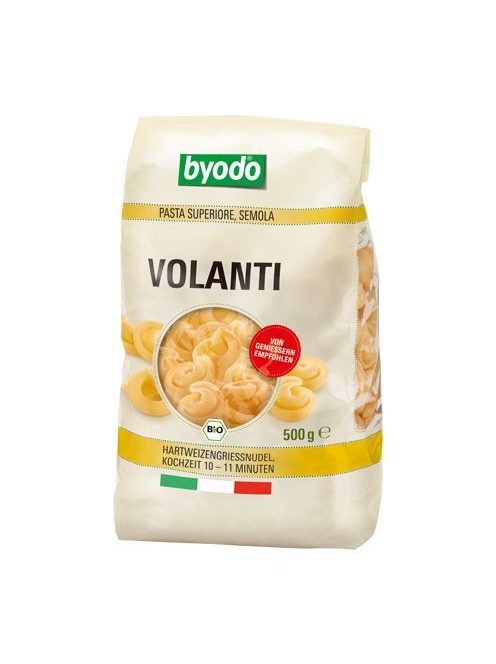 Byodo Bio tészták, Volanti semola 500 g