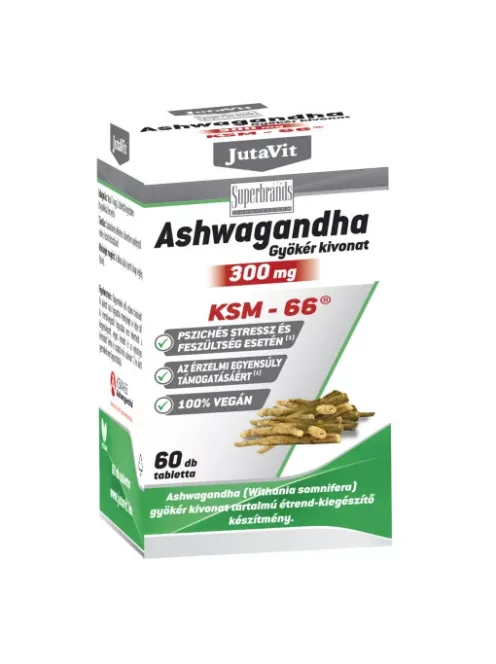 Jutavit ashwagandha gyökér kivonat tabletta 300mg 60 db