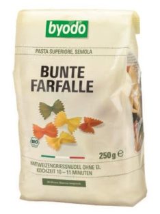 Byodo Bio Farfalle, semola tészta 500 g