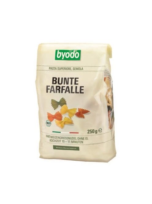 Byodo Bio Farfalle, semola tészta 500 g