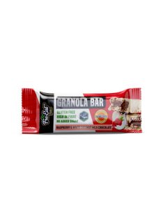   Dia-Wellness - FreEat Food Málnás Granola Bar kókusztejes fehér csokoládéval mártva 50g