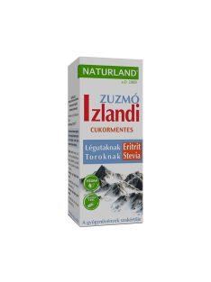 Naturland Izlandi Zuzmó Szirup Cukormentes 150 ml