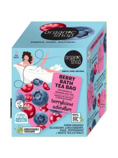   Organic Shop “Berry Bath” Fürdőfilter bogyós gyümölcsökkel 3db