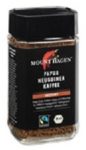 Mount Hagen Bio kávé, instant, Fair Trade, Papua NeuGuinea 100 g Mount Hagen Bio kávé, instant, Fair Trade, Papua NeuGuinea 100 g