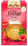 Yogi fűszeres tea, Pozitív energia áfonyával és hibiszkusszal 17 filter 30 g - Bio tea Yogi fűszeres tea, Pozitív energia áfonyával és hibiszkusszal 17 filter 30 g - Bio tea